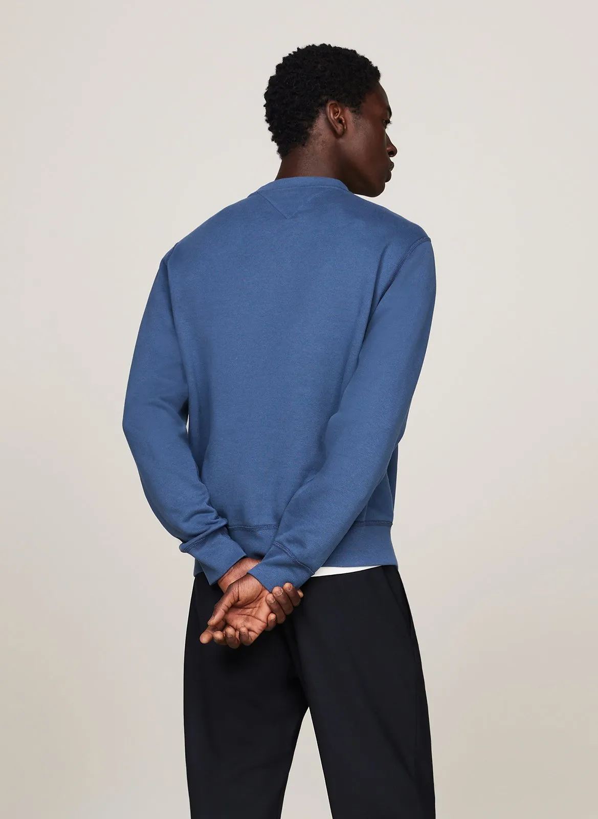 TOMMY HILFIGER   Felpa in misto cotone | Blu