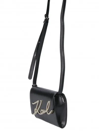 Tracolla/marsupio logata Black/Gold