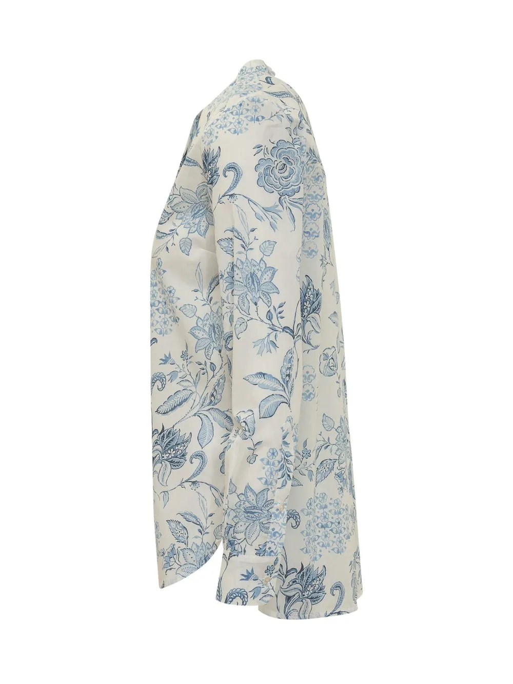 TRUE ROYAL Camicia in Cotone con Stampa Floreale 