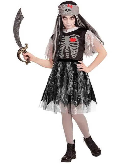 Tutù nero di Halloween per bambina