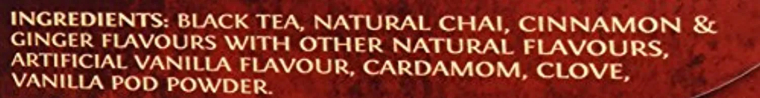 Twinings Filtri Tè Nero Gusto Sensuale della Vaniglia, 25 x 2g
