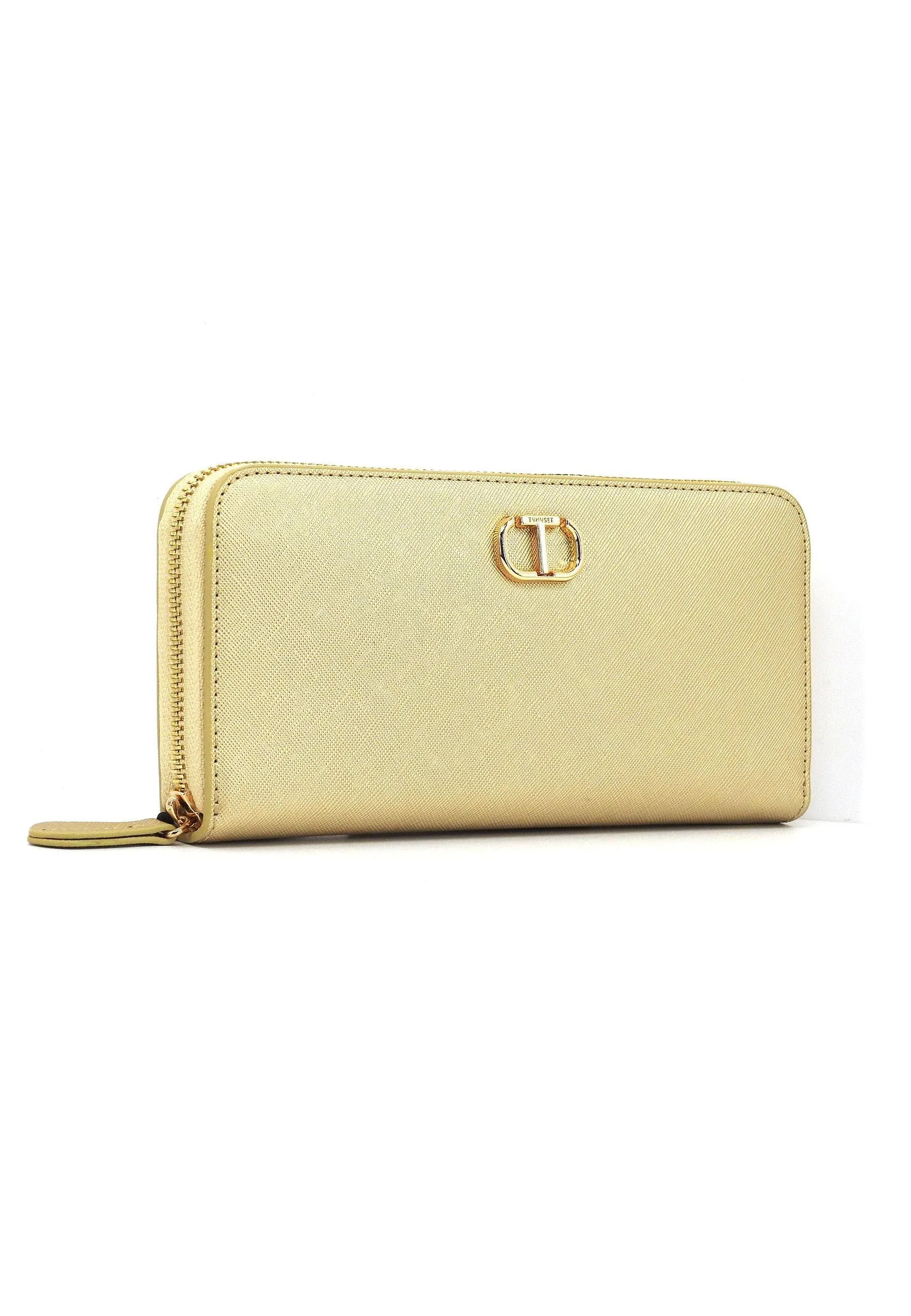 TWINSET Portafoglio Donna Golden 241TH7010