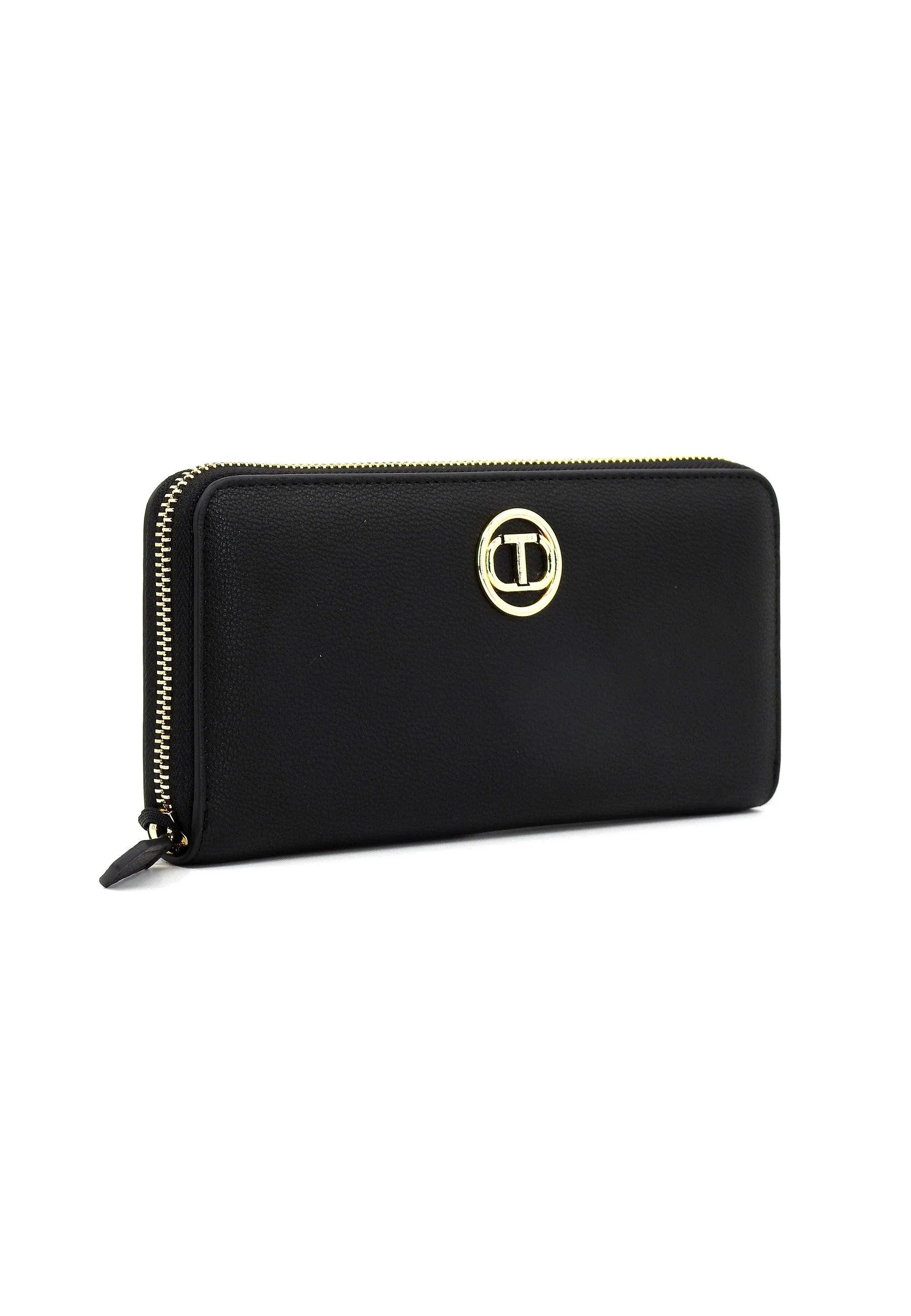 TWINSET Portafoglio Donna Nero 241TB7243
