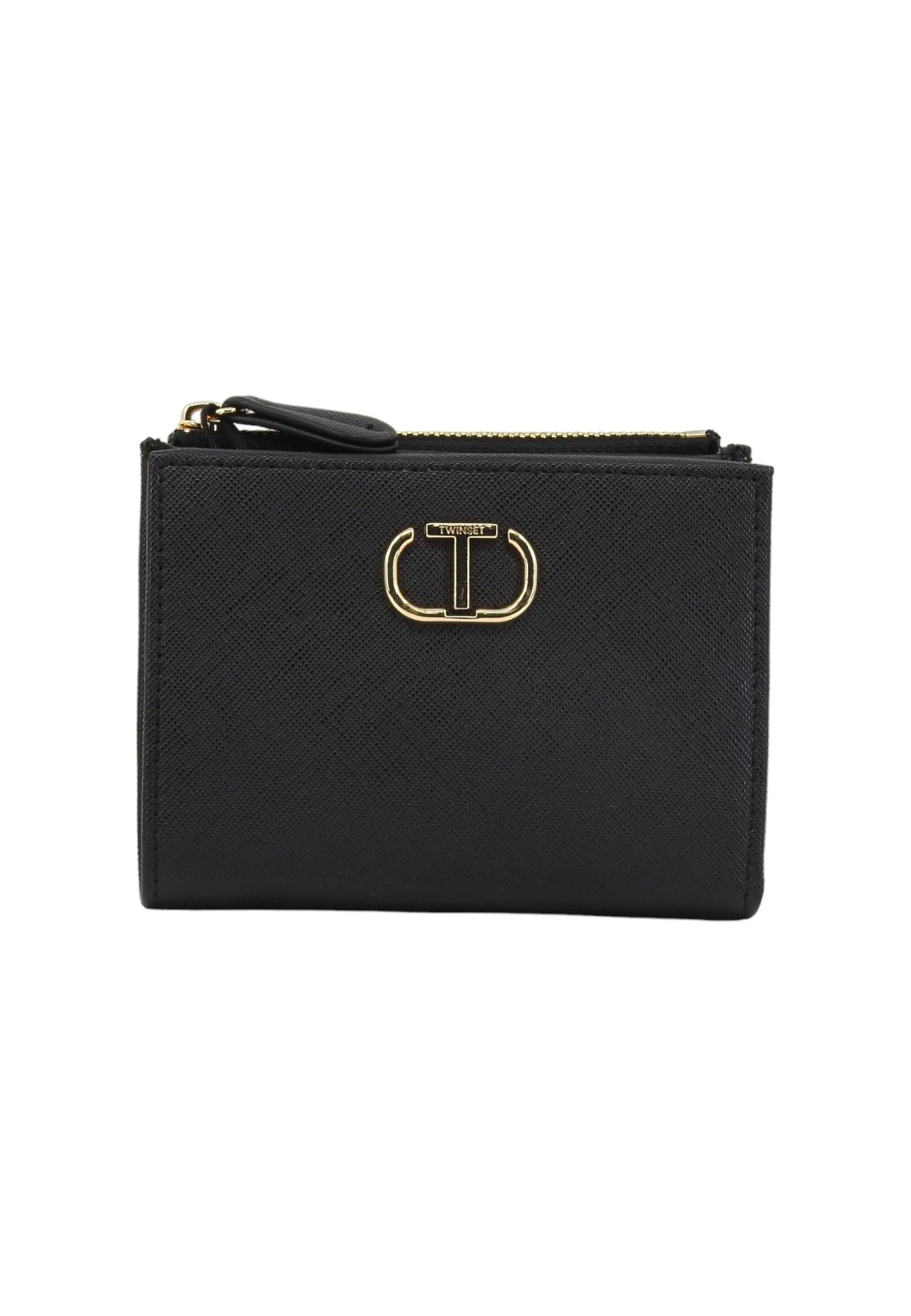 TWINSET Portafoglio Donna Nero 241TH7011