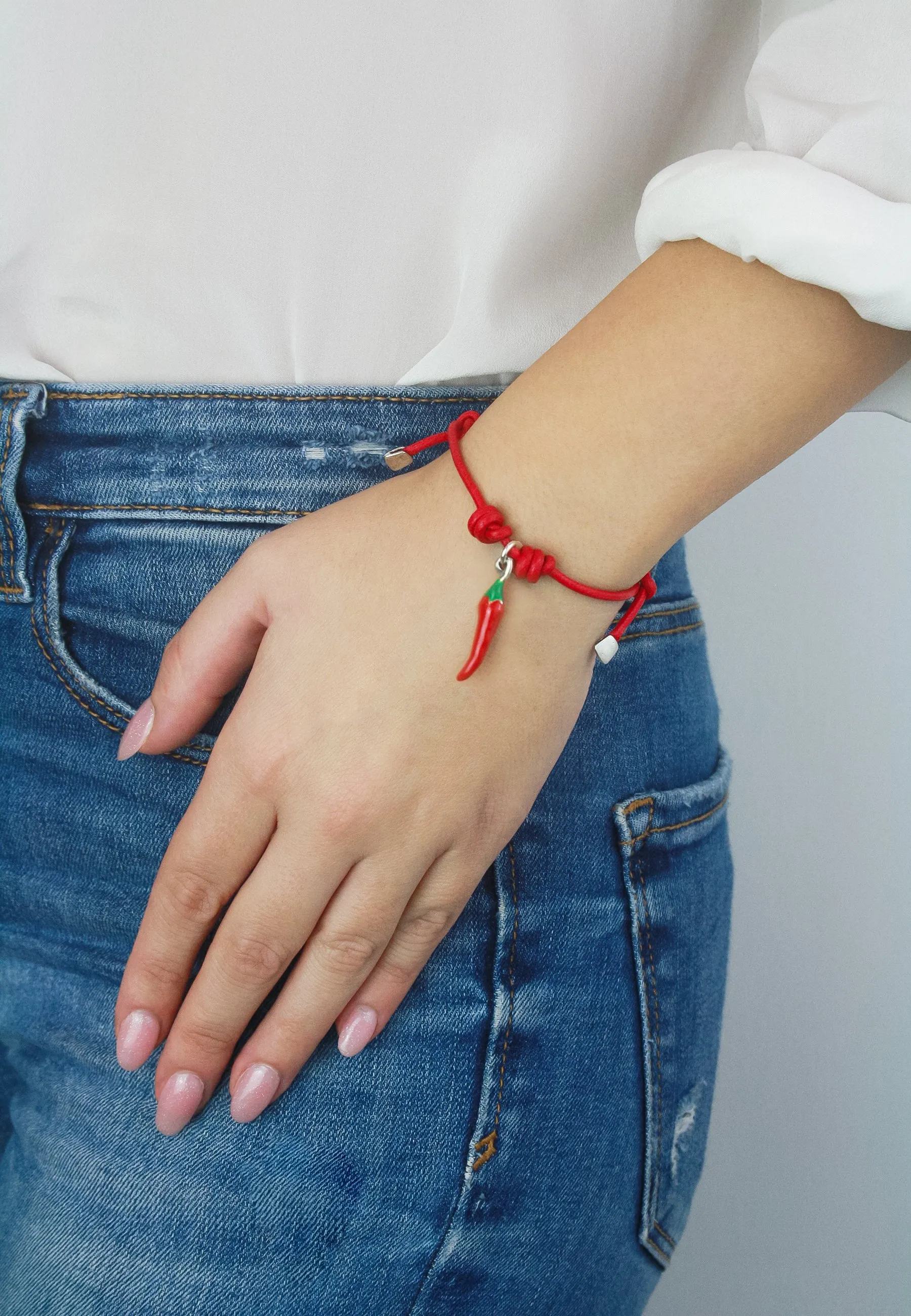 UNISEX  WITH CHILI PEPPER  - Bracciale