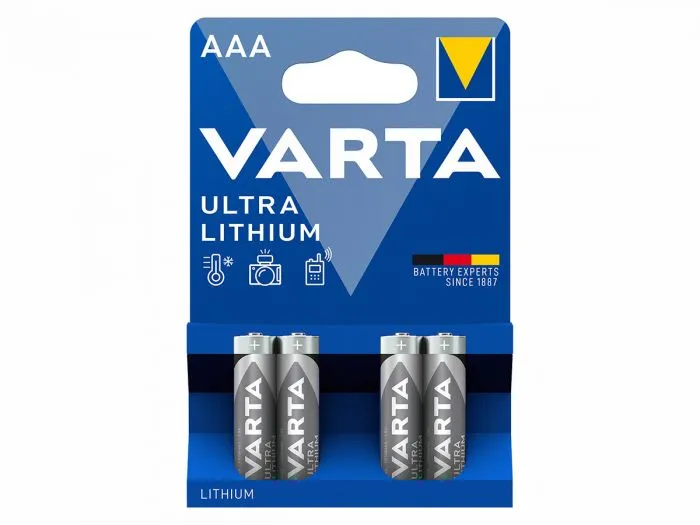 Varta Ultra Lithium AAA 4 pile