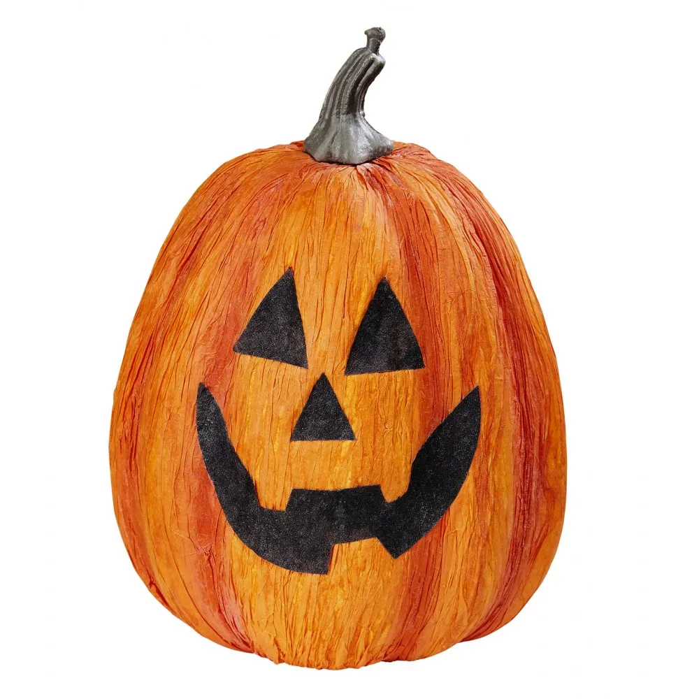 Zucca halloween decorativa, misura 23 cm